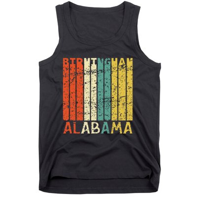 Retro Birmingham Residents State Alabama Tank Top