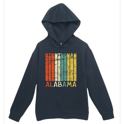 Retro Birmingham Residents State Alabama Urban Pullover Hoodie