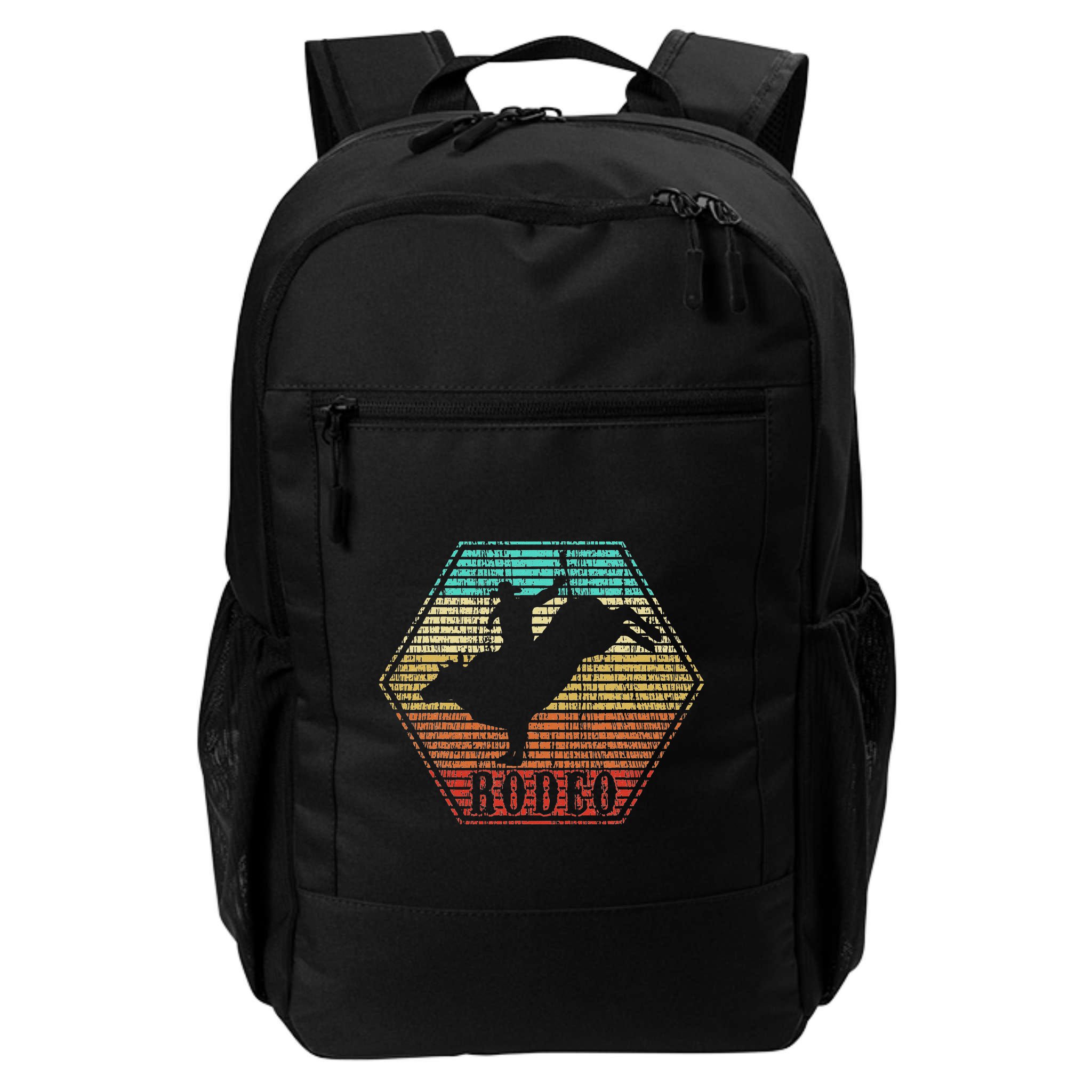 Rodeo Bull Riding Vintage Cowboy Backpack