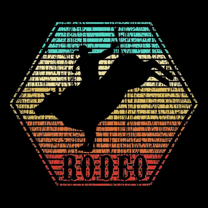 Rodeo Bull Riding Vintage Cowboy Backpack