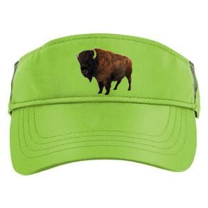 Realistic Bison Adult Drive Performance Visor