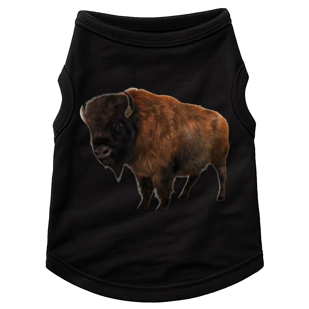 Realistic Bison Doggie Tank
