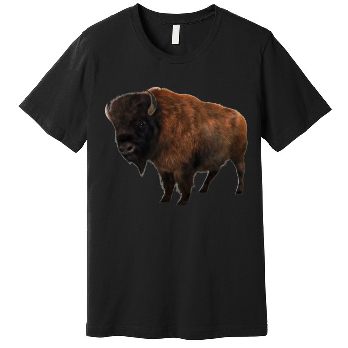 Realistic Bison Premium T-Shirt