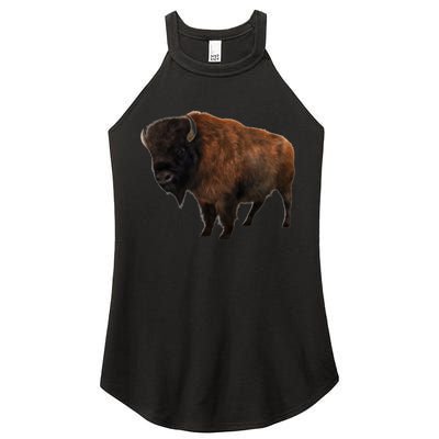 Realistic Bison Women's Perfect Tri Rocker Tank