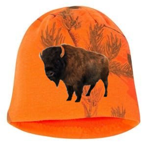 Realistic Bison Kati - Camo Knit Beanie