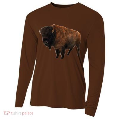 Realistic Bison Cooling Performance Long Sleeve Crew