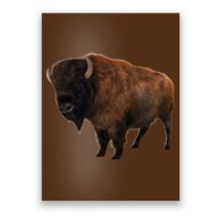 Realistic Bison Poster