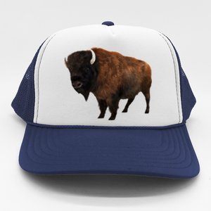 Realistic Bison Trucker Hat