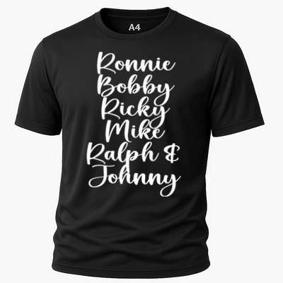 Ronnie Bobby Ricky Mike Ralph And Johnny Performance Shirt