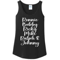 Ronnie Bobby Ricky Mike Ralph And Johnny Ladies Essential Tank