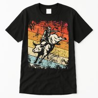 Retro Bull Riding For Cowboy Tall T-Shirt