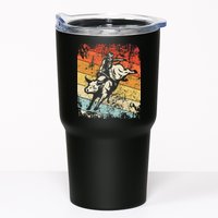Retro Bull Riding For Cowboy Tumbler