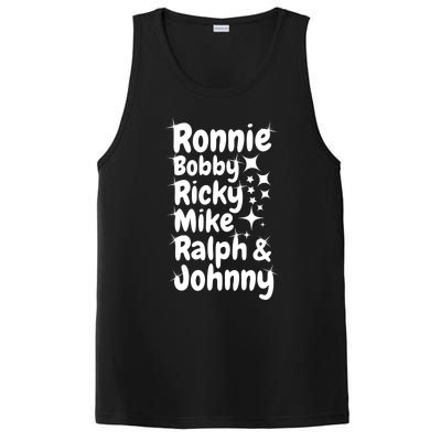 Ronnie Bobby Ricky Mike Ralph And Johnny PosiCharge Competitor Tank