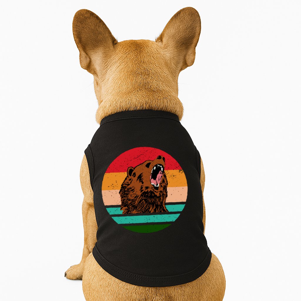 Retro Bear Doggie Tank