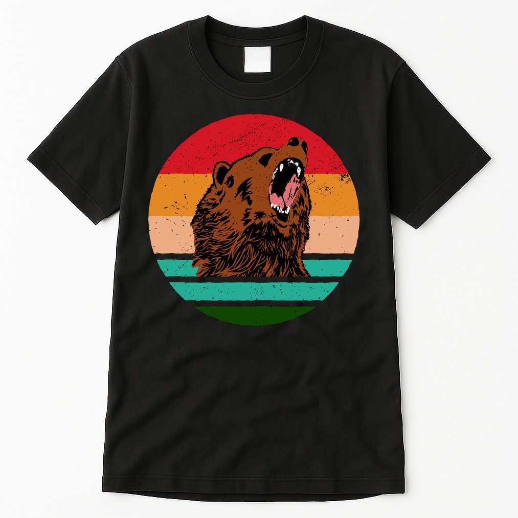 Retro Bear Tall T-Shirt