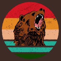 Retro Bear Apron