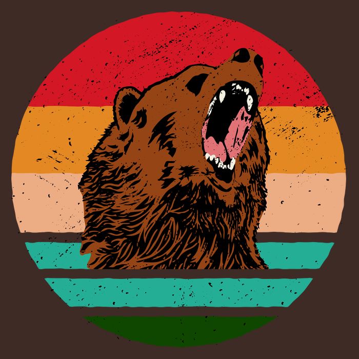 Retro Bear Apron