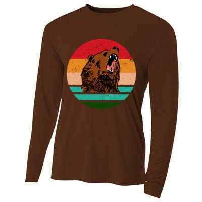 Retro Bear Cooling Performance Long Sleeve Crew