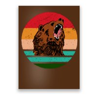 Retro Bear Poster