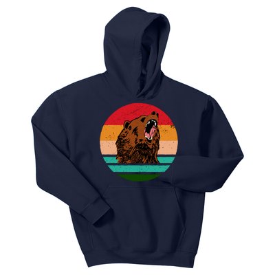 Retro Bear Kids Hoodie