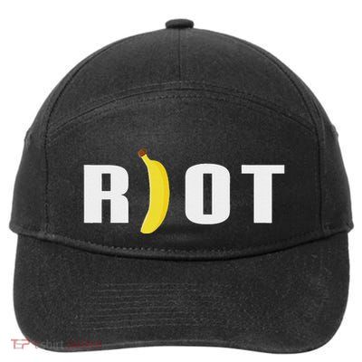 Riot Banana 7-Panel Snapback Hat