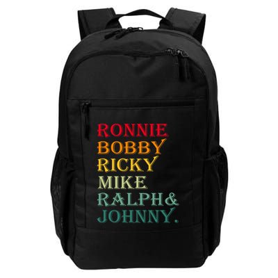 Ronnie Bobby Ricky Mike Ralph And Johnny Backpack