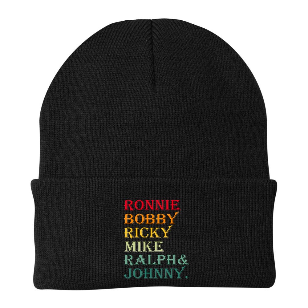 Ronnie Bobby Ricky Mike Ralph And Johnny Beanie