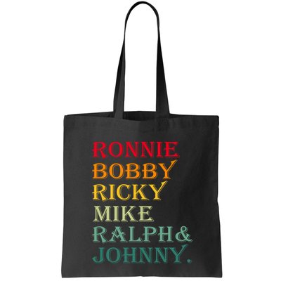 Ronnie Bobby Ricky Mike Ralph And Johnny Bag