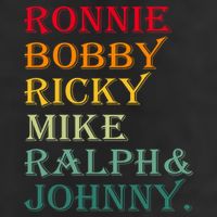 Ronnie Bobby Ricky Mike Ralph And Johnny 25L Jumbo Tote
