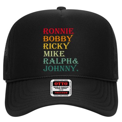 Ronnie Bobby Ricky Mike Ralph And Johnny Trucker Hat
