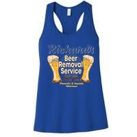 Richard's Beer Removal Service Funny Party Ing Cute Gift Women's Racerback Tank