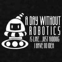 Robotics Build Robots A Day Without Robotics Ladies PosiCharge Tri-Blend Wicking Tank