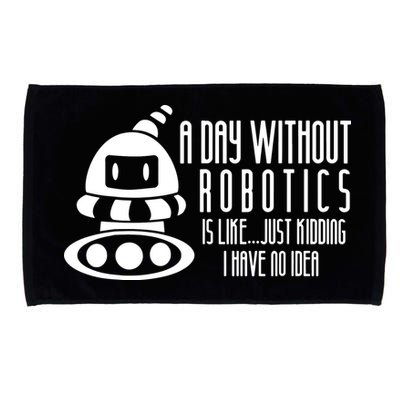 Robotics Build Robots A Day Without Robotics Microfiber Hand Towel