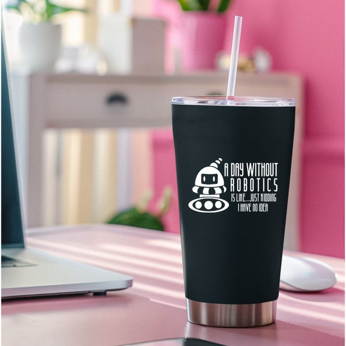 Robotics Build Robots A Day Without Robotics Permanent Decal Sticker