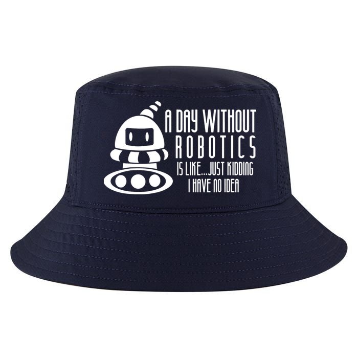 Robotics Build Robots A Day Without Robotics Cool Comfort Performance Bucket Hat