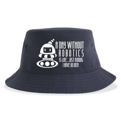 Robotics Build Robots A Day Without Robotics Sustainable Bucket Hat