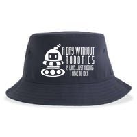Robotics Build Robots A Day Without Robotics Sustainable Bucket Hat