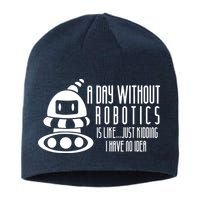 Robotics Build Robots A Day Without Robotics Sustainable Beanie