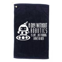 Robotics Build Robots A Day Without Robotics Golf Towel