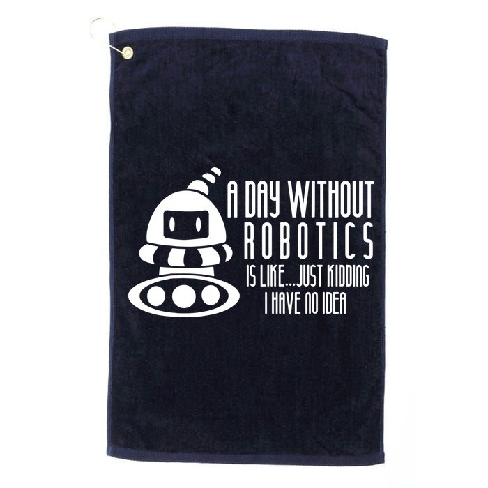 Robotics Build Robots A Day Without Robotics Golf Towel