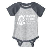 Robotics Build Robots A Day Without Robotics Infant Baby Jersey Bodysuit