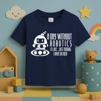 Robotics Build Robots A Day Without Robotics Toddler T-Shirt