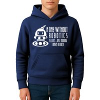 Robotics Build Robots A Day Without Robotics Kids Hoodie