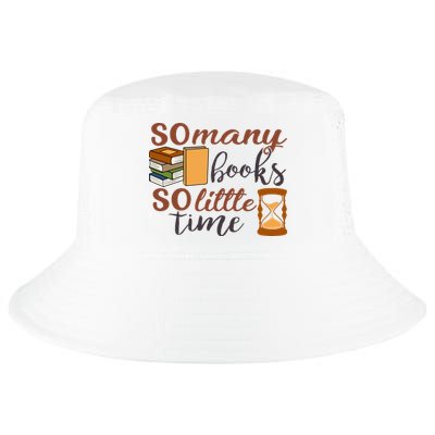 Reading Books So Many Books So Little Time Gift Cute Reading Cool Comfort Performance Bucket Hat