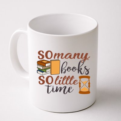 Reading Books So Many Books So Little Time Gift Cute Reading Mug