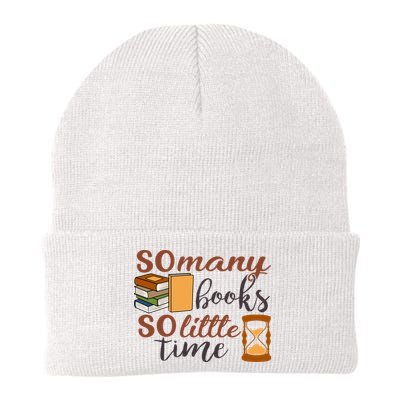 Reading Books So Many Books So Little Time Gift Cute Reading Beanie