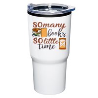 Reading Books So Many Books So Little Time Gift Cute Reading Tumbler
