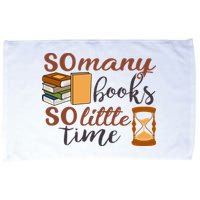 Reading Books So Many Books So Little Time Gift Cute Reading Microfiber Hand Towel