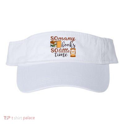 Reading Books So Many Books So Little Time Gift Cute Reading Visor