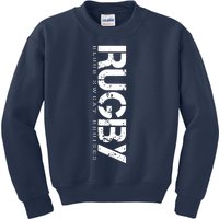 Rugby Blood Sweat Bruises Kids Sweatshirt